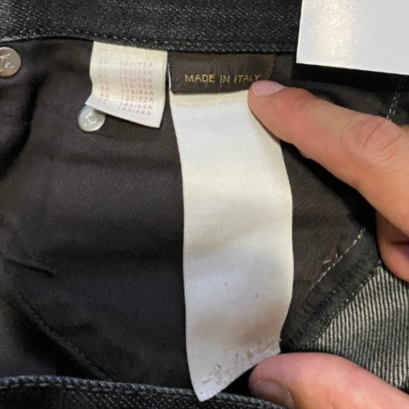 Louis Vuitton Flared Fleur LV Logo Jeans - Picture 8 of 8